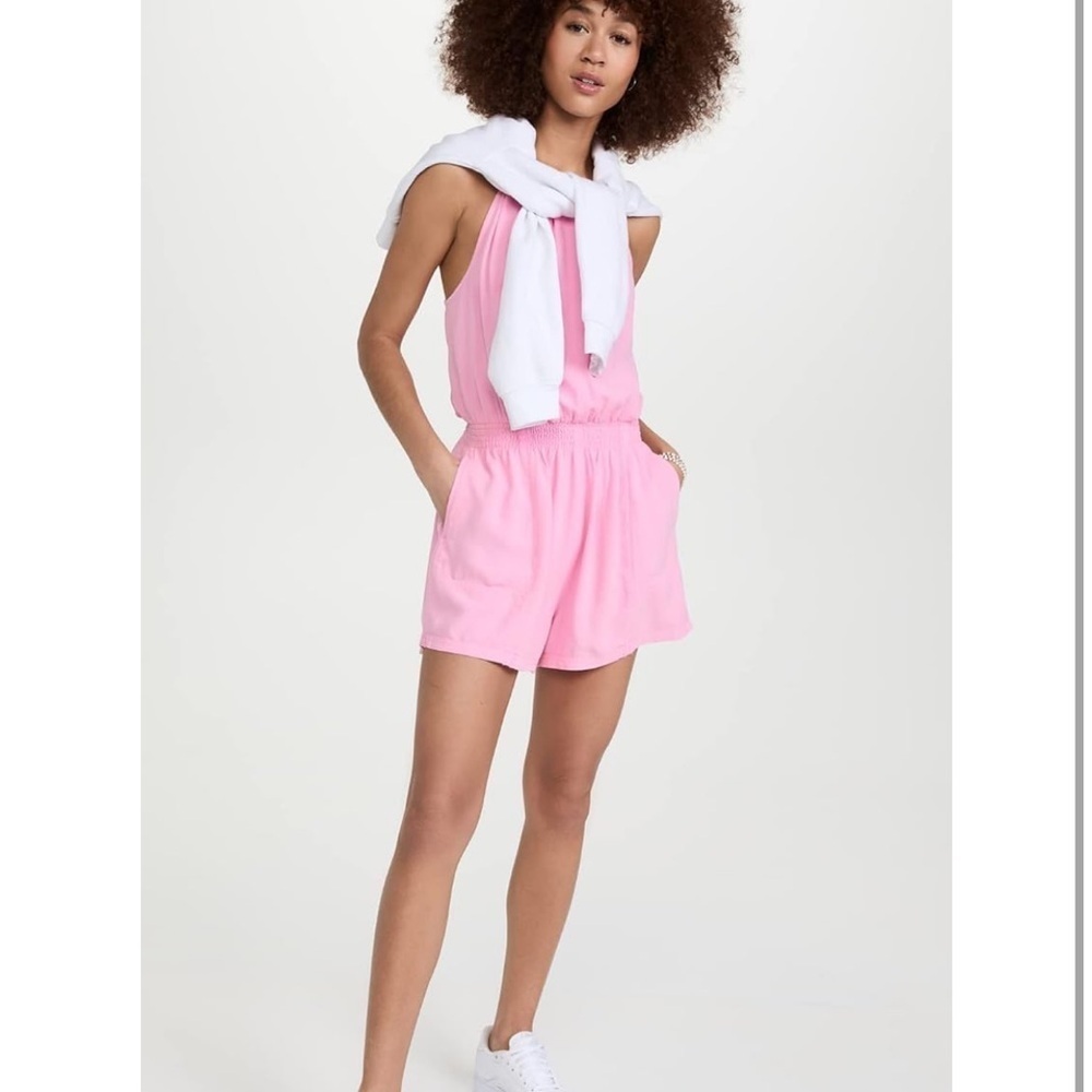 Splendid Pink Hannah Rompers NEW - Picture 5 of 6